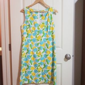 Lilly Pulitzer Blueberry Lemon Shift Dress